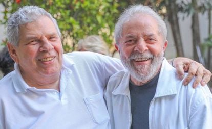 Lula y el hermano Vavá, muerto en este martes.