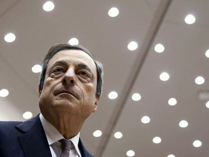 El presidente del BCE, Mario Draghi, en una imagen de archivo.