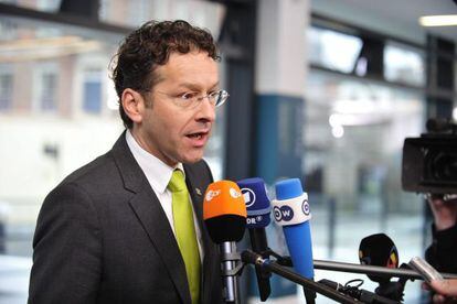 El presidente del Eurogrupo, Jeroen Dijsselbloem. 