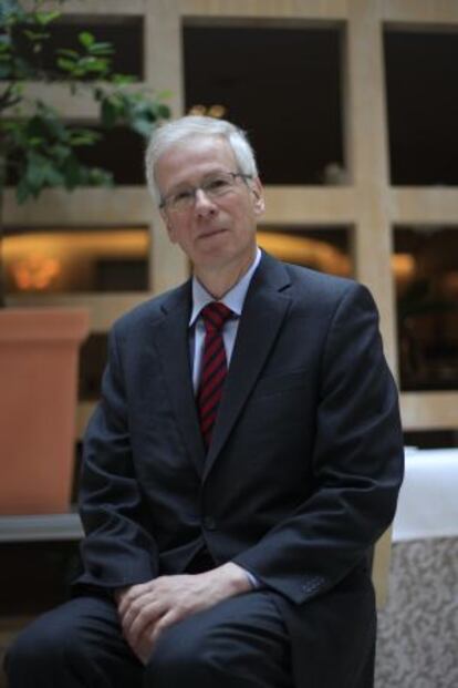 El diputado St&eacute;phane Dion, en 2013, en Madrid.