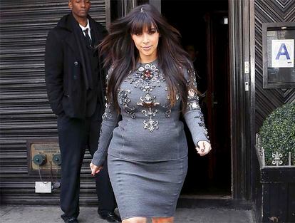 Kim Kardashian y su alergia a la ropa premamá, Fotos