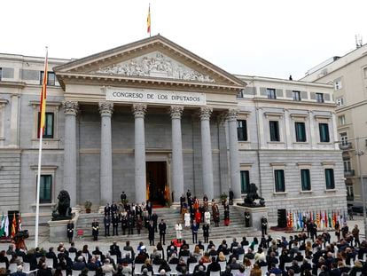 El Congreso de los Diputados en Madrid el pasado 6 de diciembre.