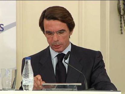 Aznar alerta del intento de “desfalco de la soberanía nacional” de los nacionalismos