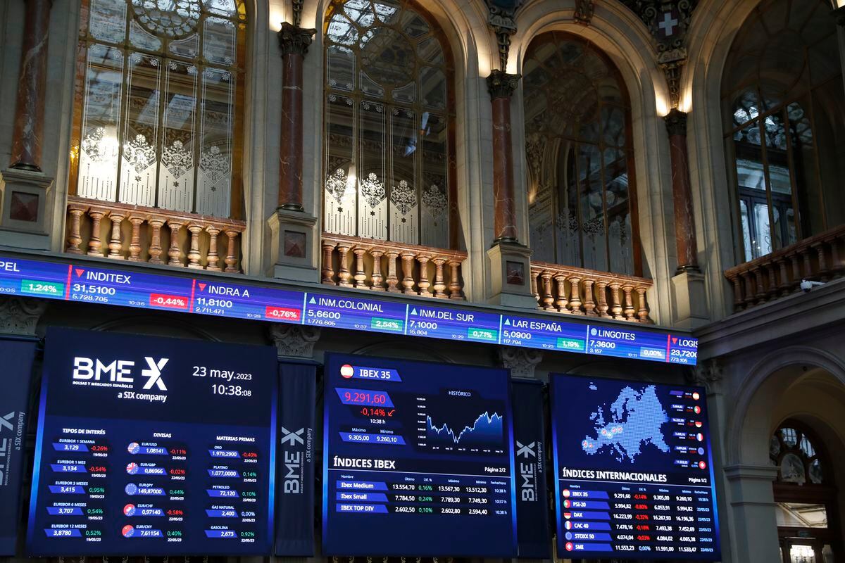 Mercato azionario, in diretta |  Tono positivo in IBEX 35, che aumenta di 9400 punti |  mercati finanziari