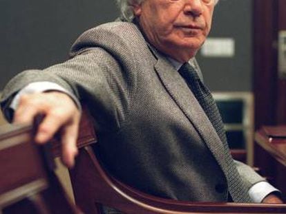Jorge Semprún, fotografiado en 2002.