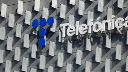 Sede de Telefonica en el Distrito C de Las Tablas (Madrid).