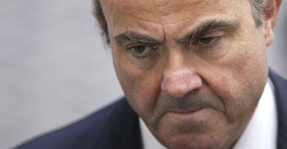 El ministro de Economía, Luis de Guindos.