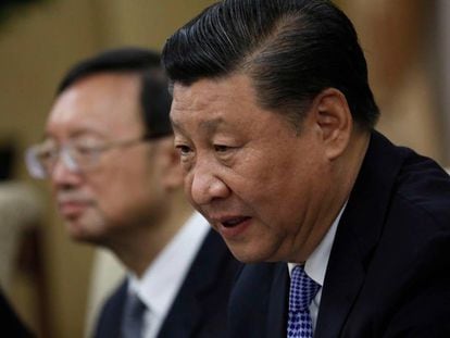Xi Jinping, en Pekín el jueves.