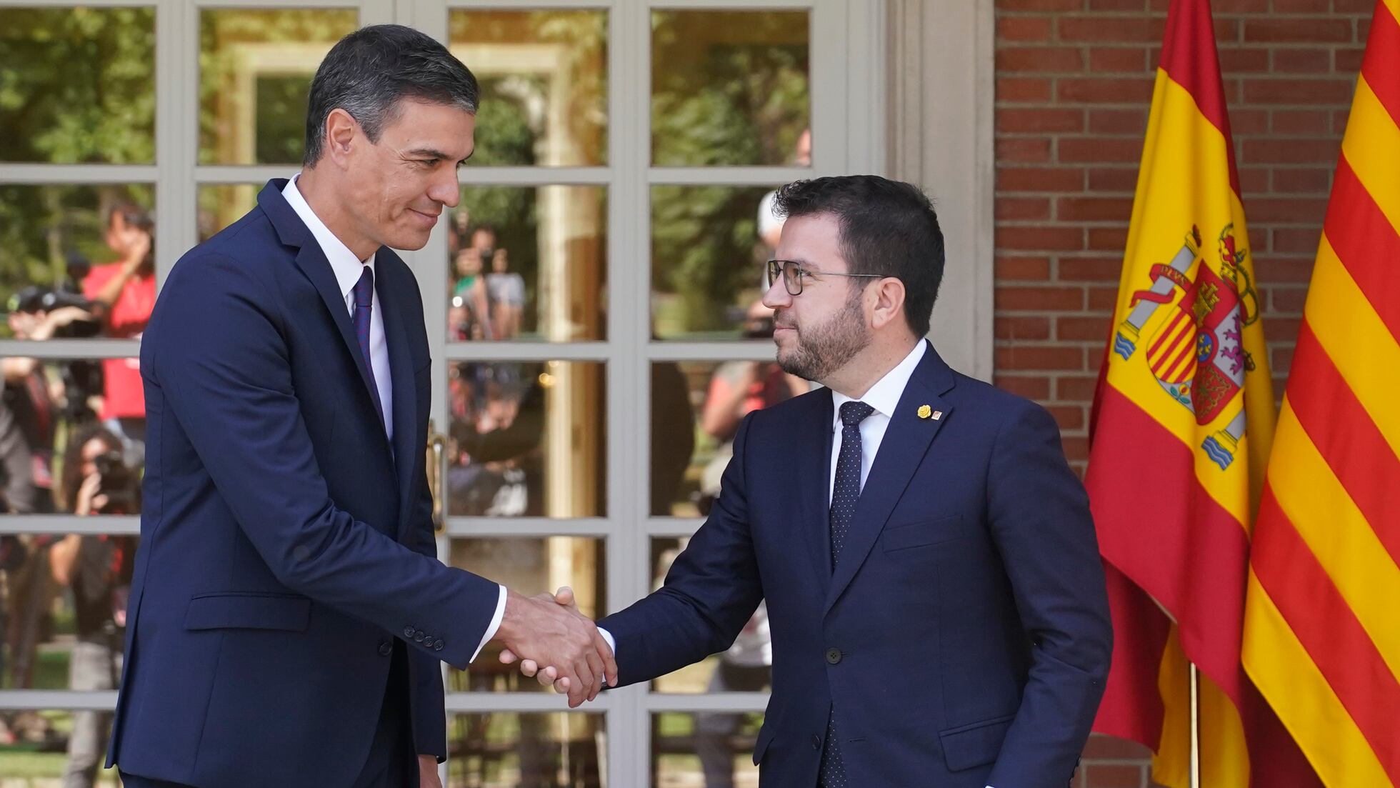 Cuando Ha Sido Cataluña Un Pais Sánchez y Aragonès retoman el diálogo sin aclarar el alcance de la  “desjudicialización” | Cataluña | EL PAÍS