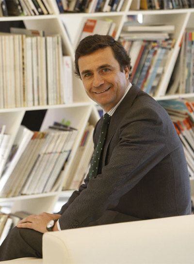 Eduardo Fernández-Cuesta, en las oficinas de CB Richard Ellis en Madrid.