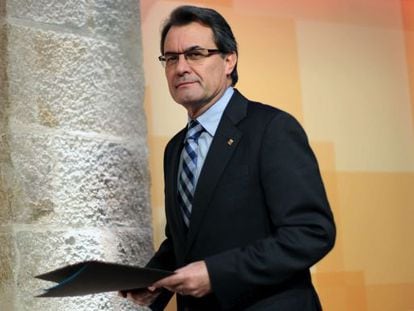 El president de la Generalitat, Artur Mas.