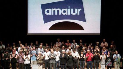 Presentaci&oacute;n de Amaiur en Pamplona.