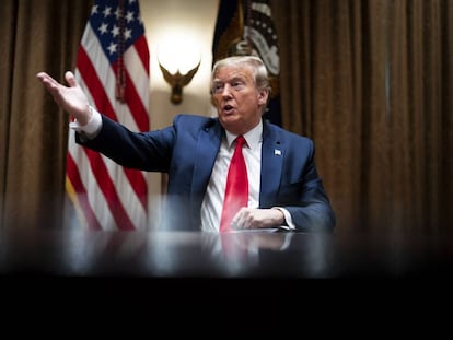 El presidente de los Estados Unidos, Donald Trump.