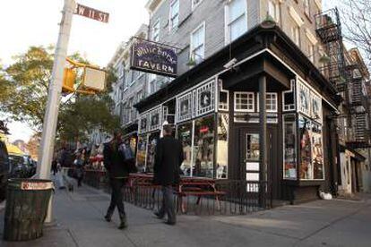 Exterior de la White Horse Tavern, en el Greenwich Village de Manhattan (Nueva Yok).