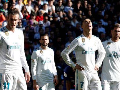 Bale, Nacho, Cristiano y Ramos, durante el clásico. En vídeo, las declaraciones de los entrenadores tras el partido.