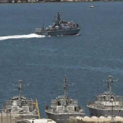 Embarcación de control israelí