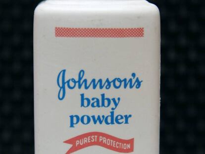 Talco de Johnson & Johnson.