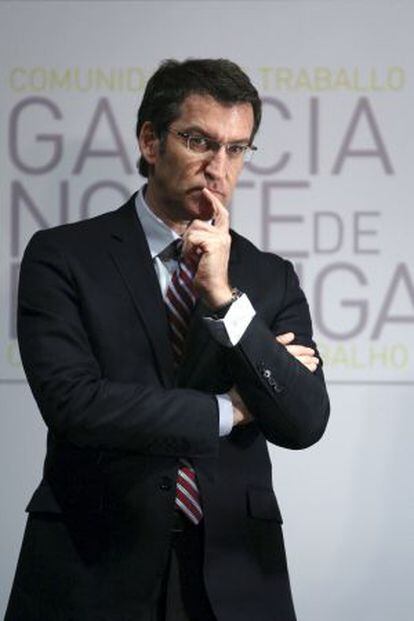 Alberto Núñez Feijóo, presidente de la Xunta.