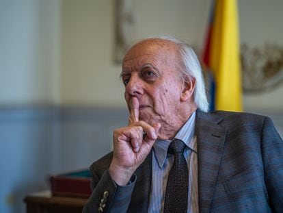 Jorge Ignacio Zorro, ministro encargado de cultura del Gobierno de Gustavo Petro, el 13 de marzo del 2023.