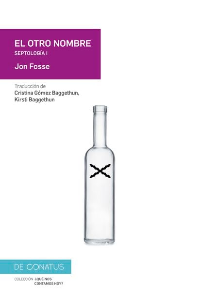 Portada de 'El otro nombre: Septología I', de Jon Fosse, editado por De Conatus.