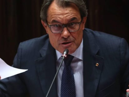 El presidente de la Generalitat, Artur Mas.