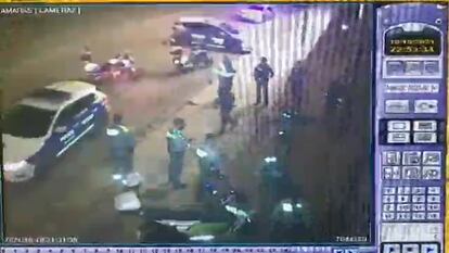 Unos ladrones se saltan un control policial en Sabadell y se fugan con dos furgonetas en un robo con tiros