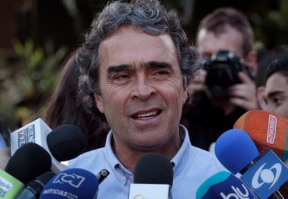 Sergio Fajardo, durante las elecciones del 27 de mayo de 2018.