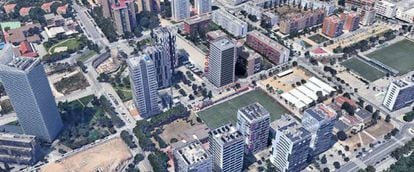 Desarrollo de viviendas de Grupo Lar en Hospitalet (Barcelona).