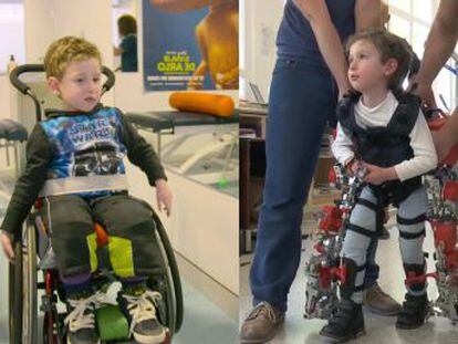Un proyecto español que ayuda a niños con atrofia muscular espinal a andar opta a los Oscar de la robótica