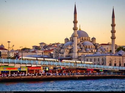 Vista de Estambul.