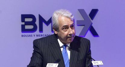 El presidente de Bolsas y Mercados Espa&ntilde;oles (BME), Antonio Zoido.