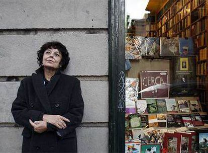 La escritora rumana Otilia Valeria Coman, que firma como Ana Blandiana, en Madrid.
