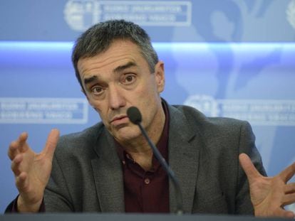 Jonan Fern&aacute;ndez, secretario de Paz y Convivencia del Gobierno vasco.