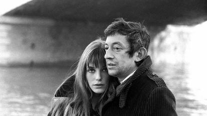 Jane Birkin y Serge Gainsbourg.