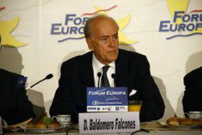 Baldomero Falcones, exconsejero delegado de FCC.