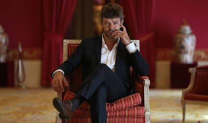 Pablo Heras-Casado, en el Teatro Real, en septiembre de 2014.