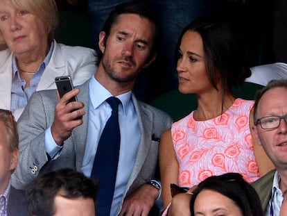 Pippa Middleton, con su prometido James Matthews.