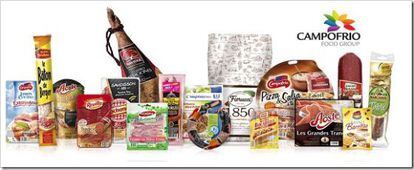 Productos de Campofrio Food Group 