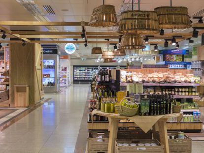 Imagen de los nuevos supermercados de El Corte Inglés.