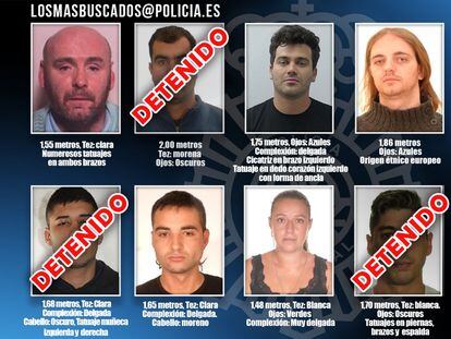 Cae el tercero de los 10 fugitivos más buscados en España