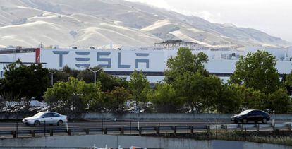 Planta de Tesla en Fremont, California. 