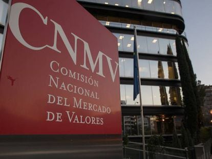 Sede de la Comisión Nacional del Mercado de Valores (CNMV) en Madrid. 