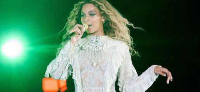 Beyoncé, durante una actuación.
