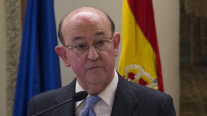 El juez Andrés Ollero, en una conferencia hace dos años.