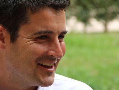 David Cal, en su visita a la UCAM.