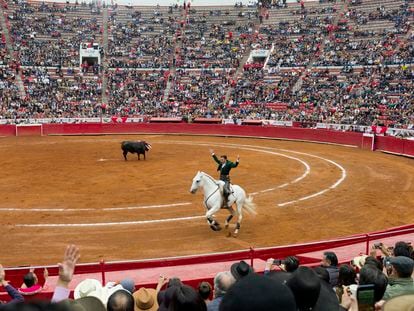 Una corrida de toros en la Plaza México, el 3 de noviembre de 2019, en Ciudad de México.