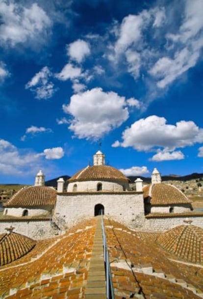 Cúpulas de la iglesia de San Francisco, en Potosí (Bolivia).