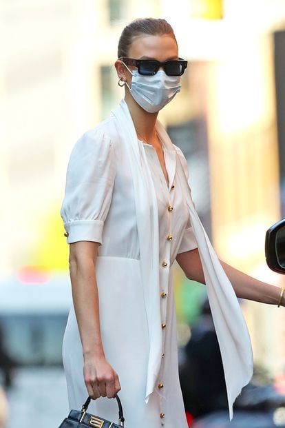 La modelo Karlie Kloss, en Nueva York.