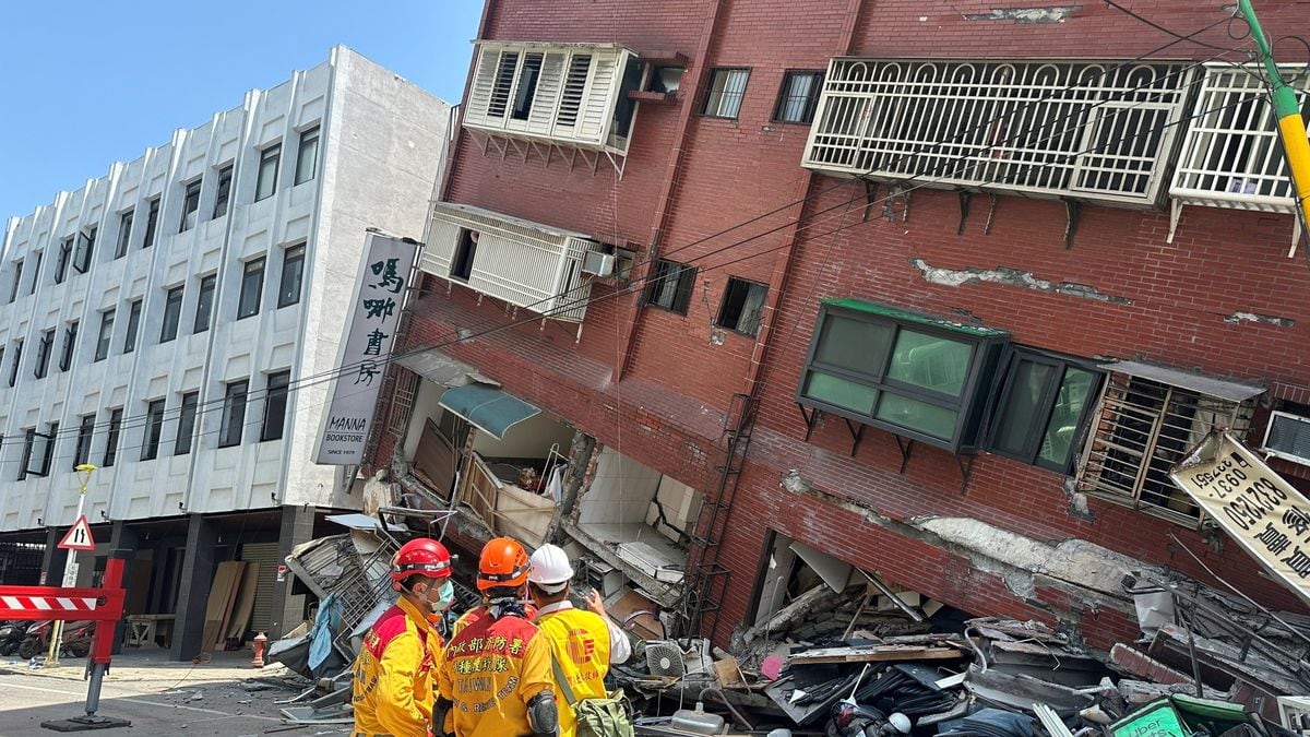 Terremoto en la costa de Taiwán