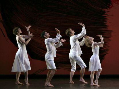 Ensayo de &#039;Mozart Dances&#039; en el Teatro Real.